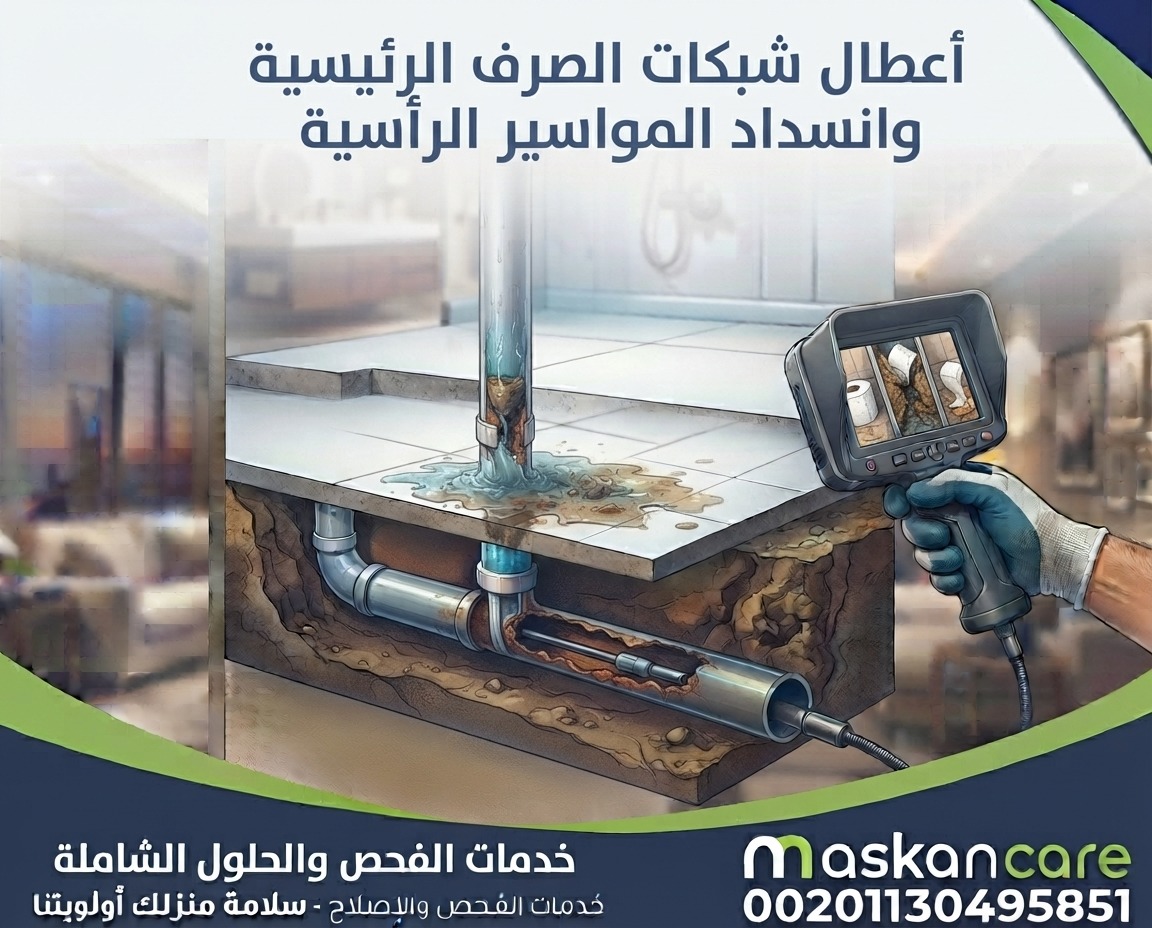 انسداد مصرف الحمام أم مشكلة في خط الصرف؟ كيف تفرق بينهما في الخبر